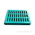 Black nodular cast iron ditch cover drain grille